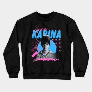 Anna karina***original retro Crewneck Sweatshirt